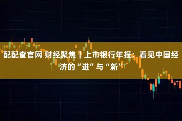 配配查官网 财经聚焦｜上市银行年报：看见中国经济的“进”与“新”